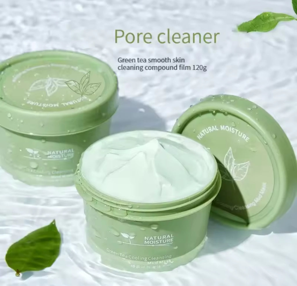 Green Tea Cooling Cleansing Mud Mask