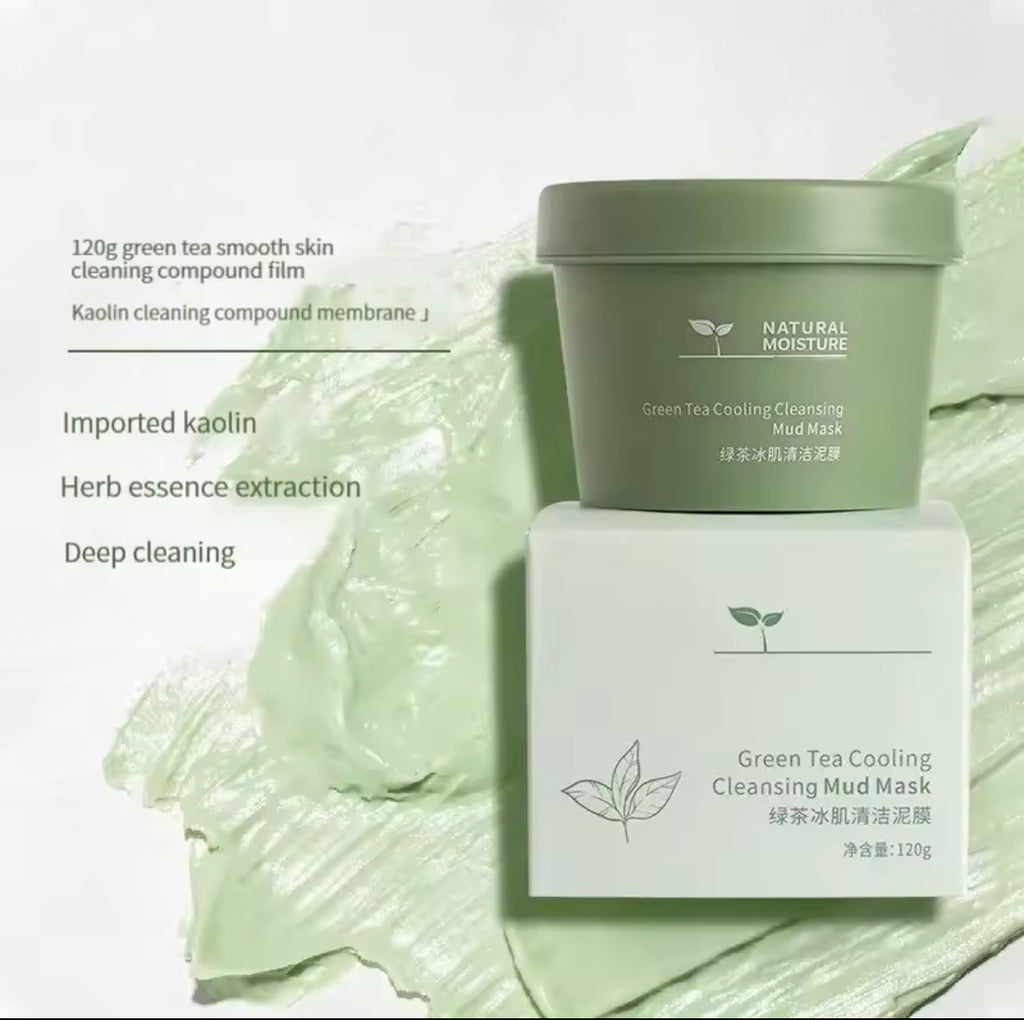 Green Tea Cooling Cleansing Mud Mask