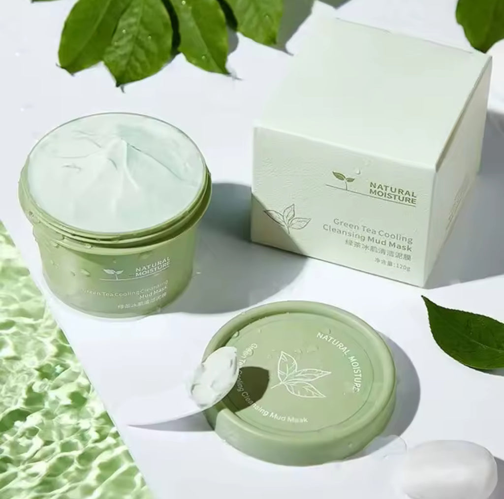 Green Tea Cooling Cleansing Mud Mask